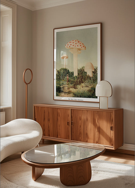 Il miglior poster di funghi giganti