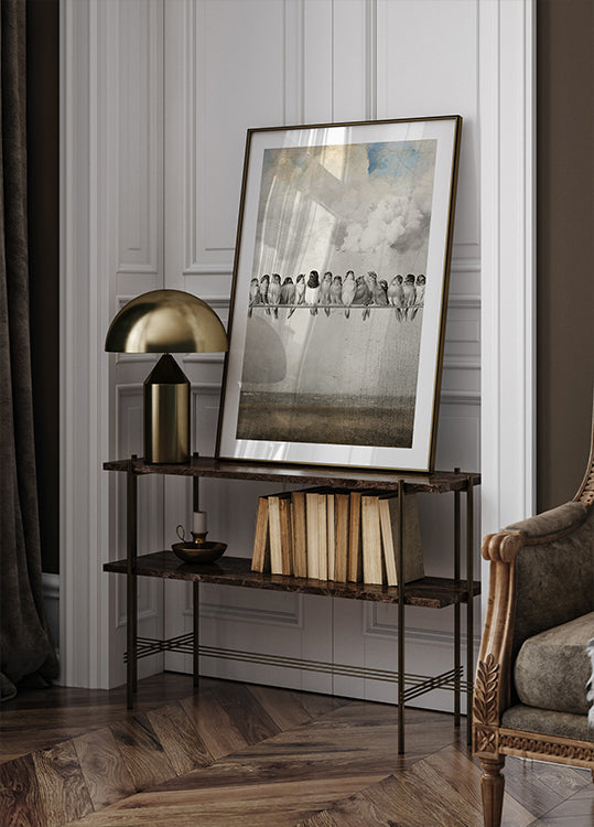 Poster Tutti gli uccelli graziosi