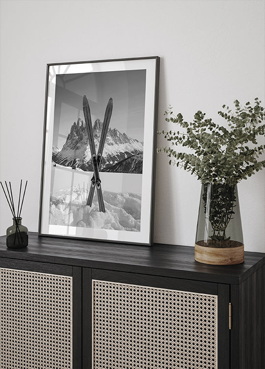 Poster di sci incrociati