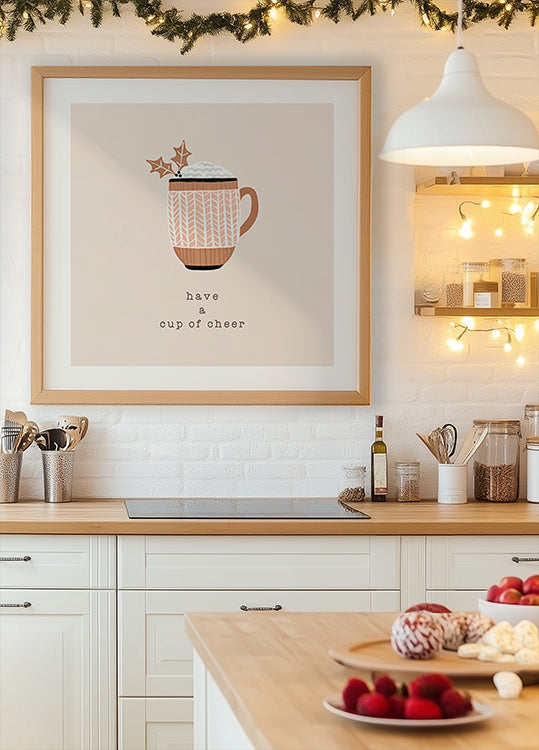 Poster "Buona tazza di allegria".