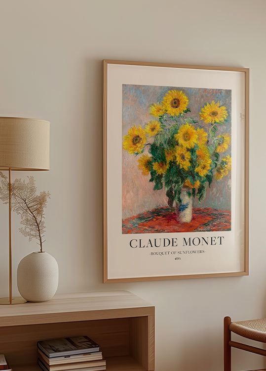 Poster di bouquet di girasoli