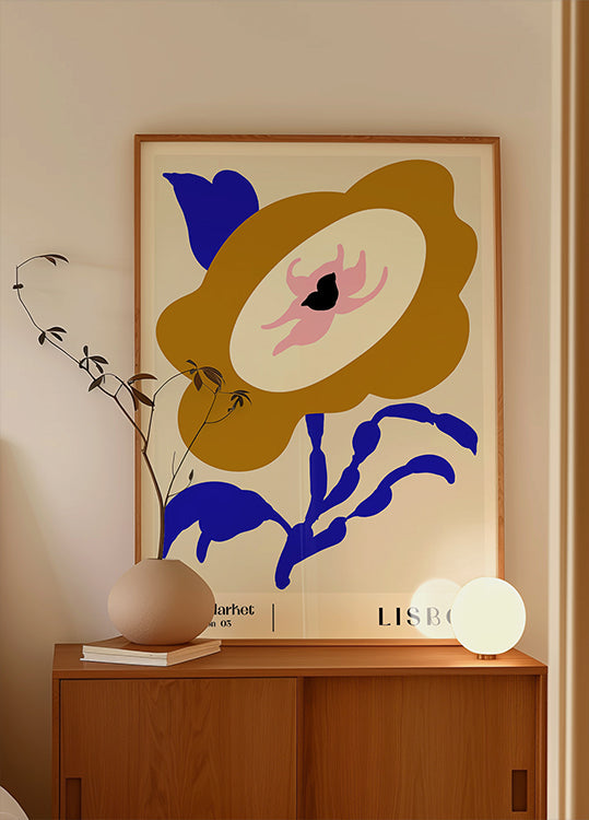 Mercato dei fiori. Manifesto di Lisbona