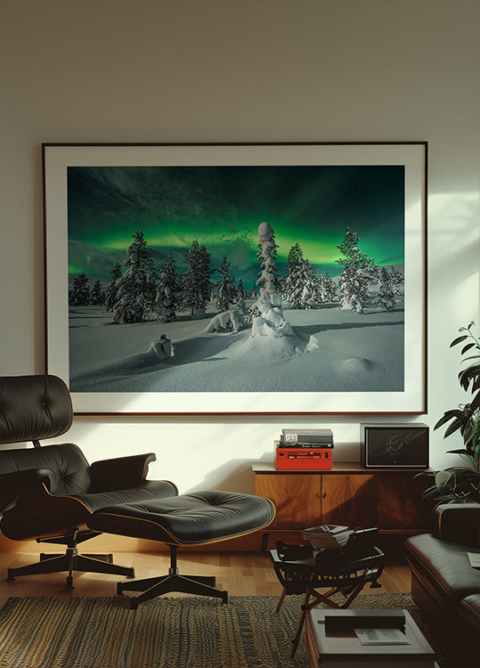 Poster della notte polare