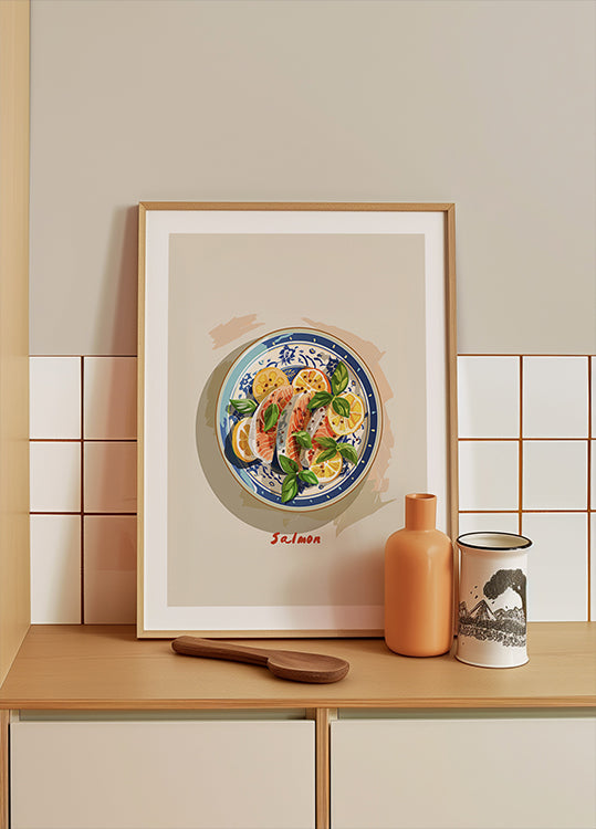Piatto Di Salmone Piccante