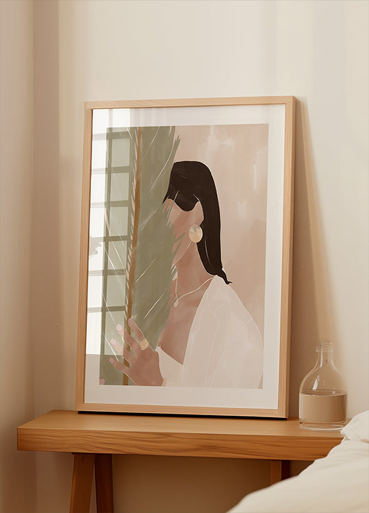 Ragazza delle piante