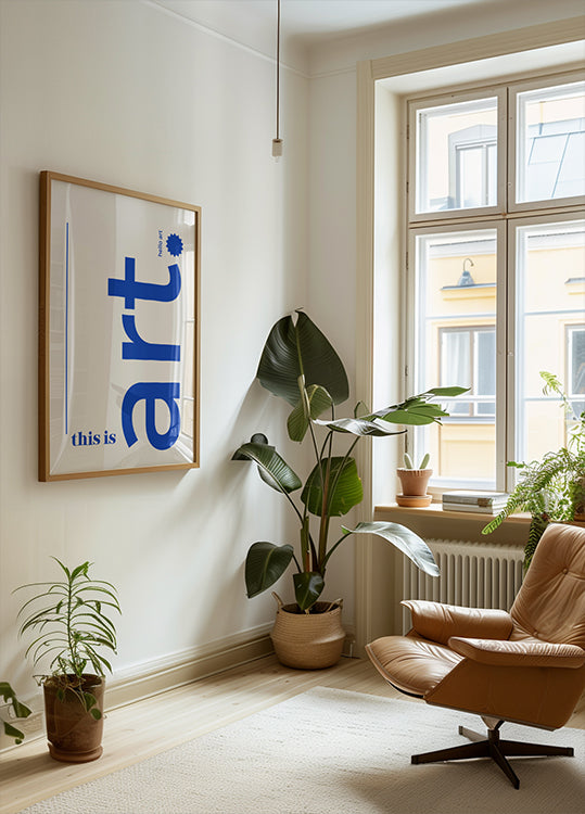 Ciao poster tipografico in grassetto