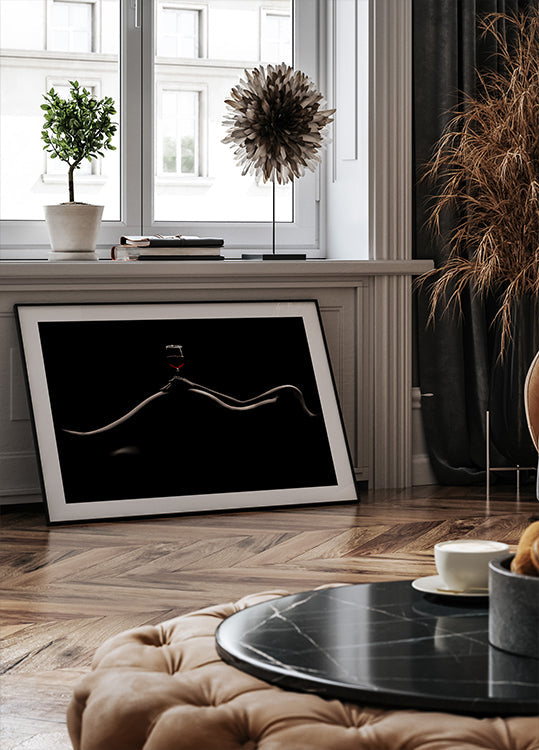 Bodyscape: poster di degustazione di vini