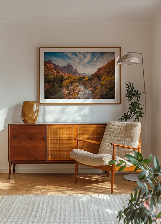 Poster del tramonto del guardiano
