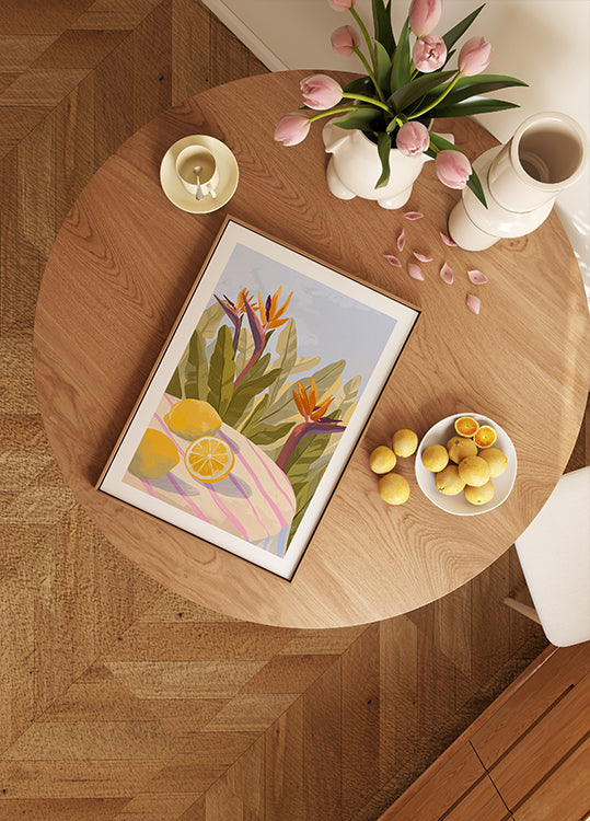 Poster di torsione del limone