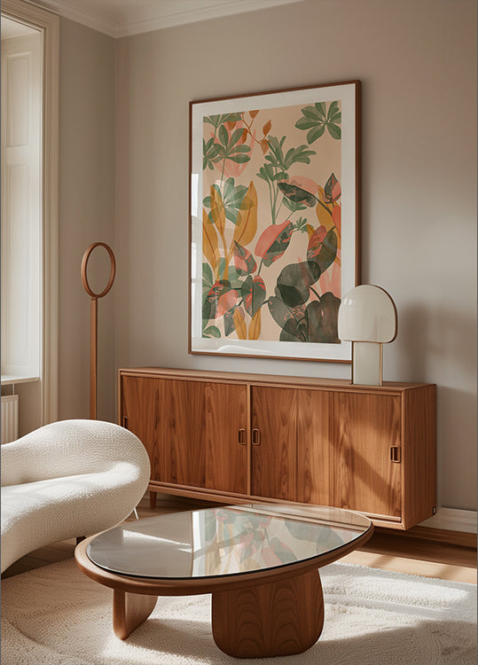 Poster di pasticcio tropicale