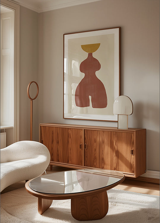 Poster di equilibrio astratto
