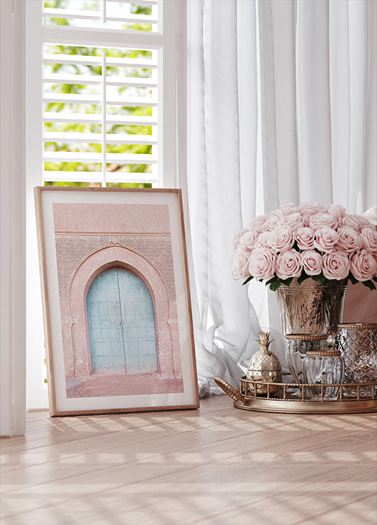 Turquoise Door - Posterbox