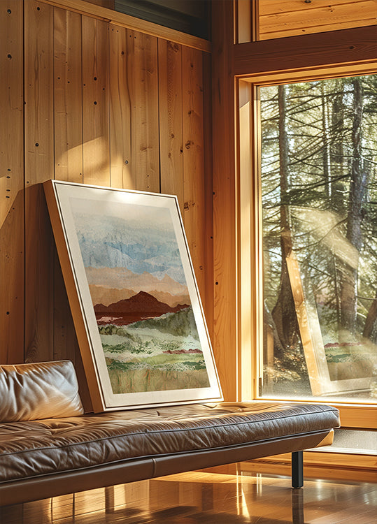 Plateau Mirage Portrait Plakat