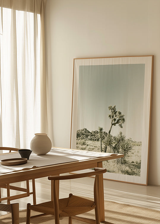 Poster di impressioni vintage del Parco nazionale di Joshua Tree