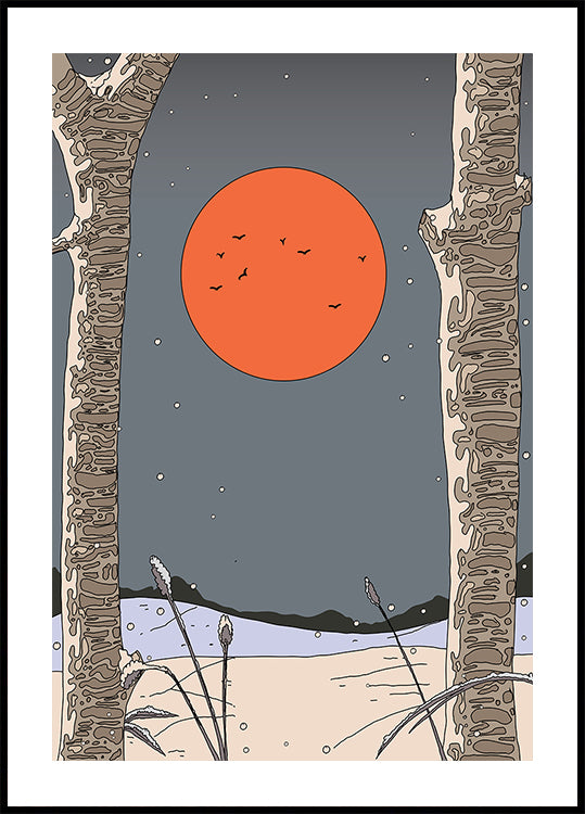 Winter Landscape Plakat - Posterbox