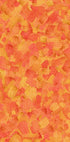 Brushstrokes Orange Plakat - Posterbox