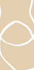 Beige Lines 04 Plakat - Posterbox