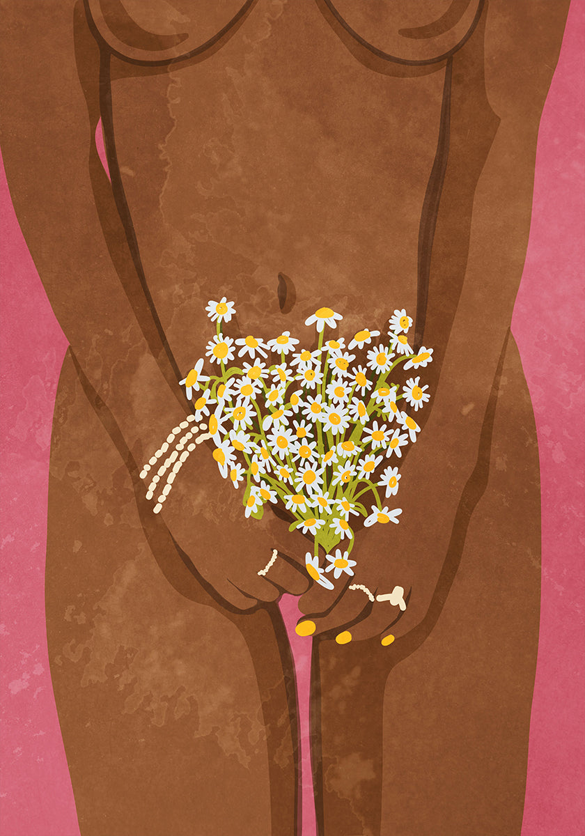 Indossa un poster di fiori