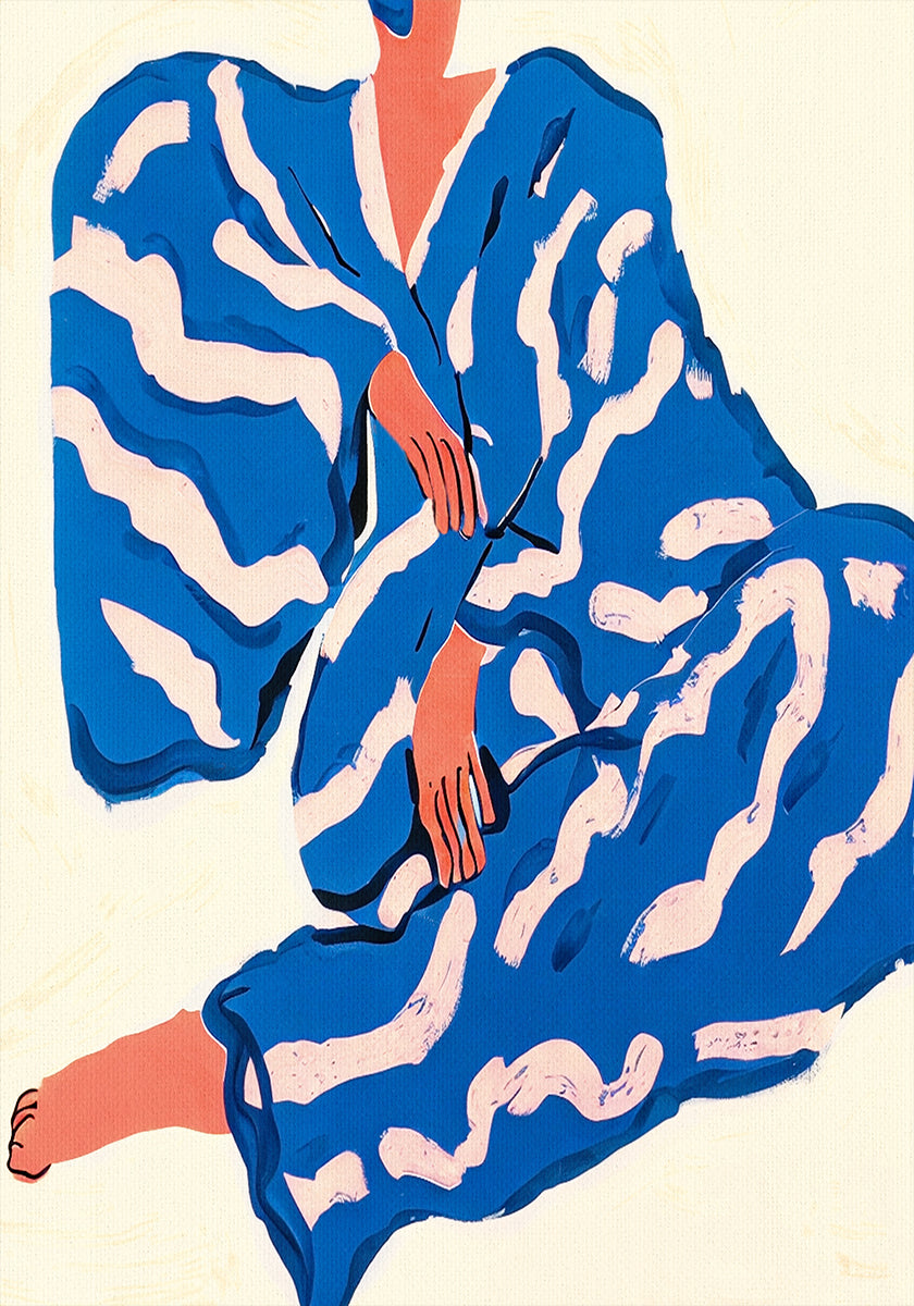 Poster con ritratto Indigoreverie