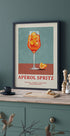 Aperol Spritz Cocktail Recipe Plakat - Posterbox.dk