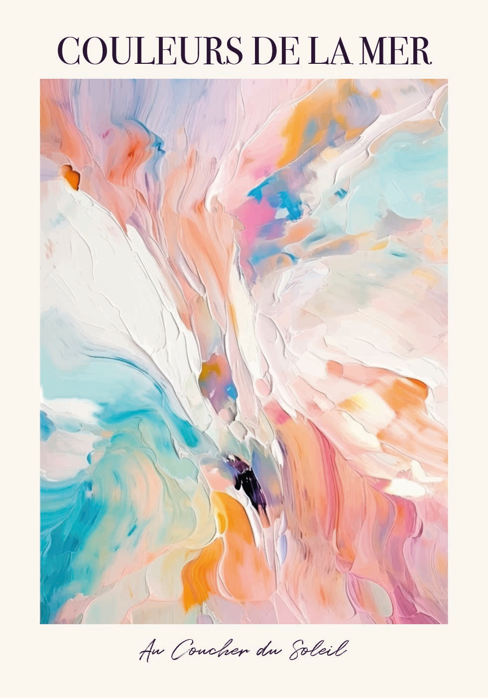 Couleurs de la Mer Plakat - Posterbox.dk