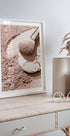 Crushed Compact Powder, Soft Brush Flatlay Plakat - Posterbox.dk