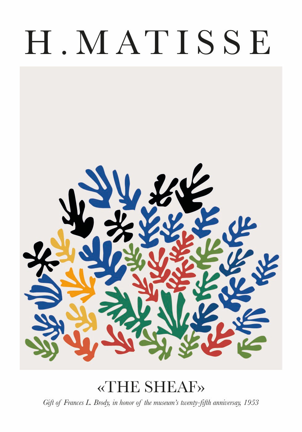 H. Matisse The Sheaf Plakat - Posterbox.dk