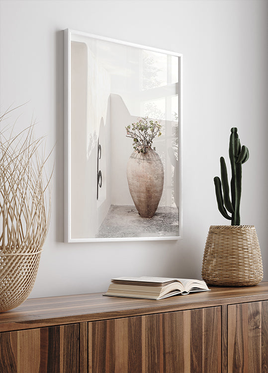 Mediterranean Ceramic Vase Plakat - Posterbox.dk