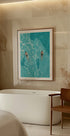 Swimmers in Blue Sea Plakat - Posterbox.dk