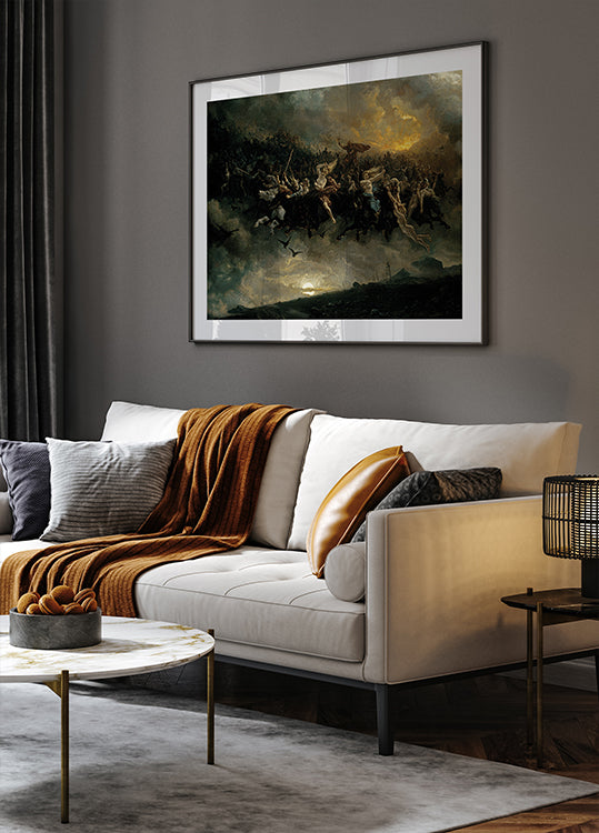 The Wild Hunt of Odin Plakat - Posterbox.dk