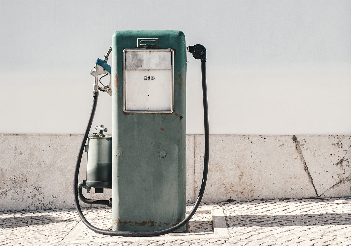 Vintage Gas Pump Plakat - Posterbox.dk
