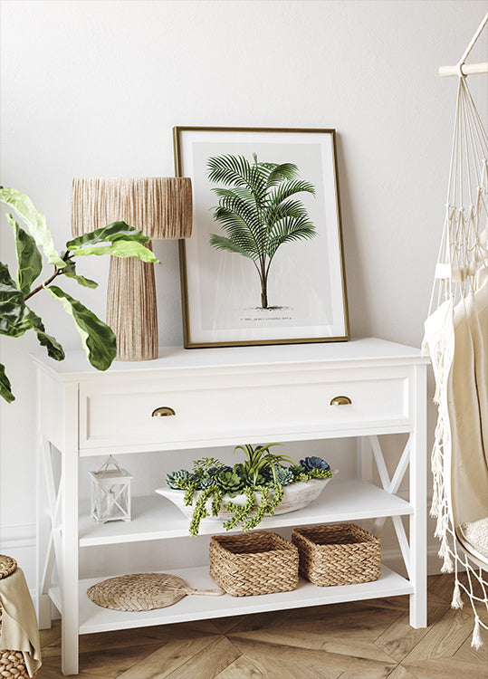 Vintage Palm Tree No. 2 Plakat - Posterbox.dk