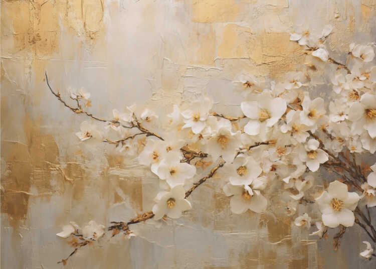 Ottieni un poster vintage floreale 75