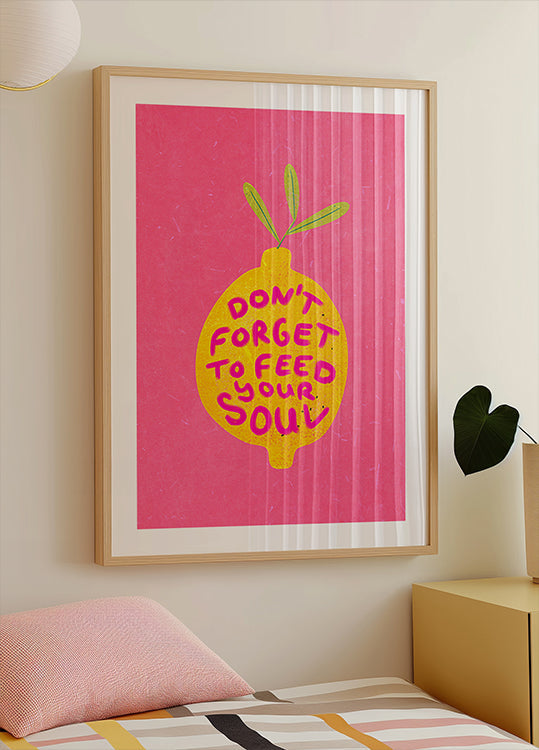 Soulfood Lemon Plakat - Posterbox