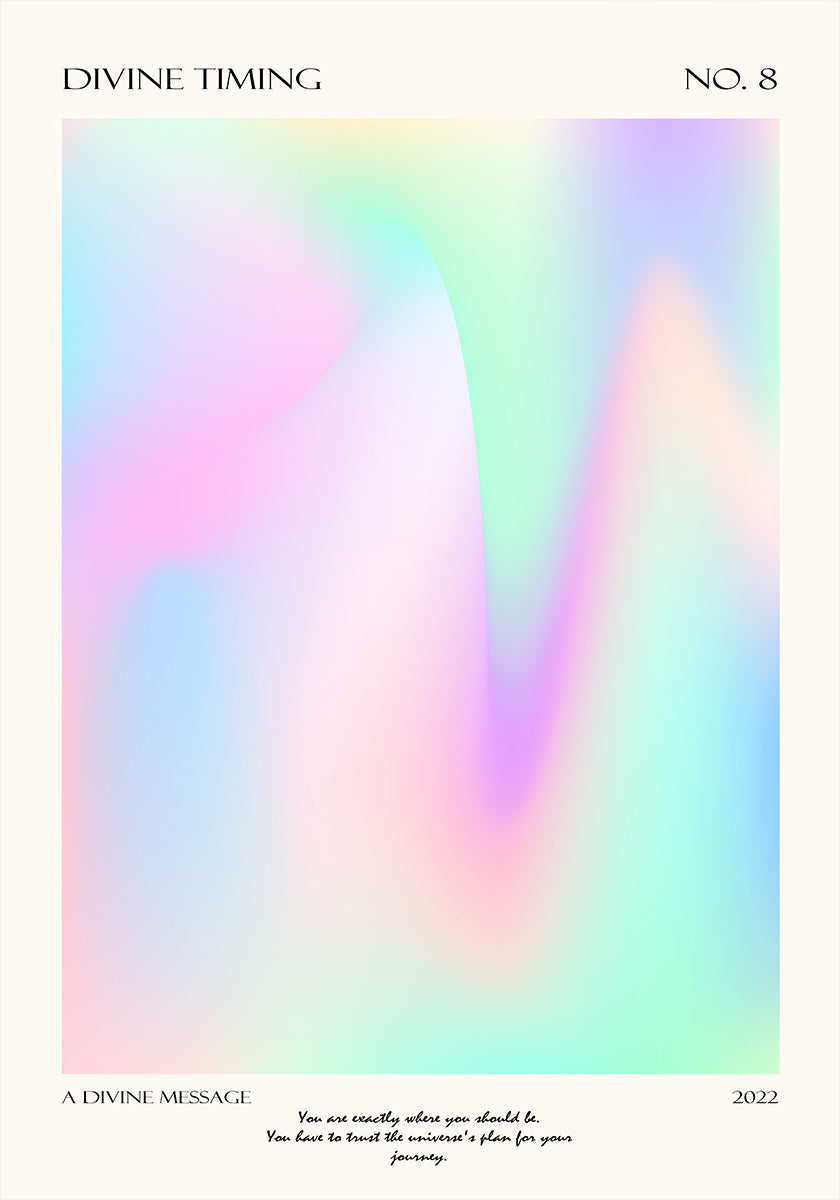Divine Timing Plakat - Posterbox