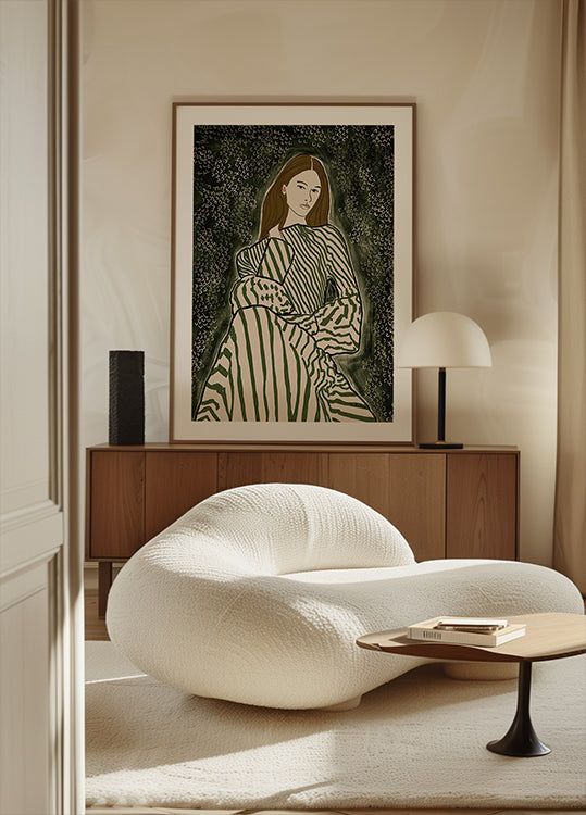 Woman SITTING - Posterbox