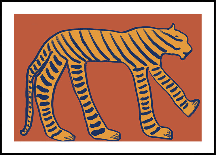 Bold Tiger Stride (NEW) - Posterbox