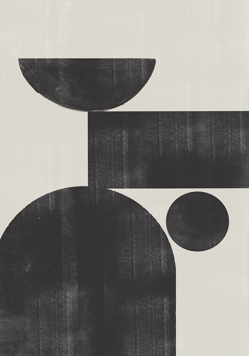 Geometric Harmony Plakat - Posterbox