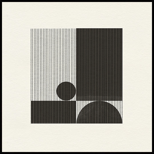 Geometric Harmony Plakat - Posterbox