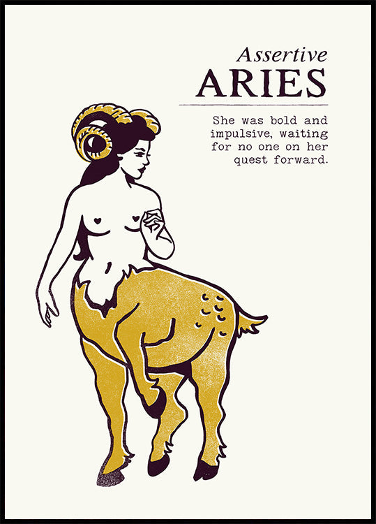 Bold Aries Journey (NEW) - Posterbox
