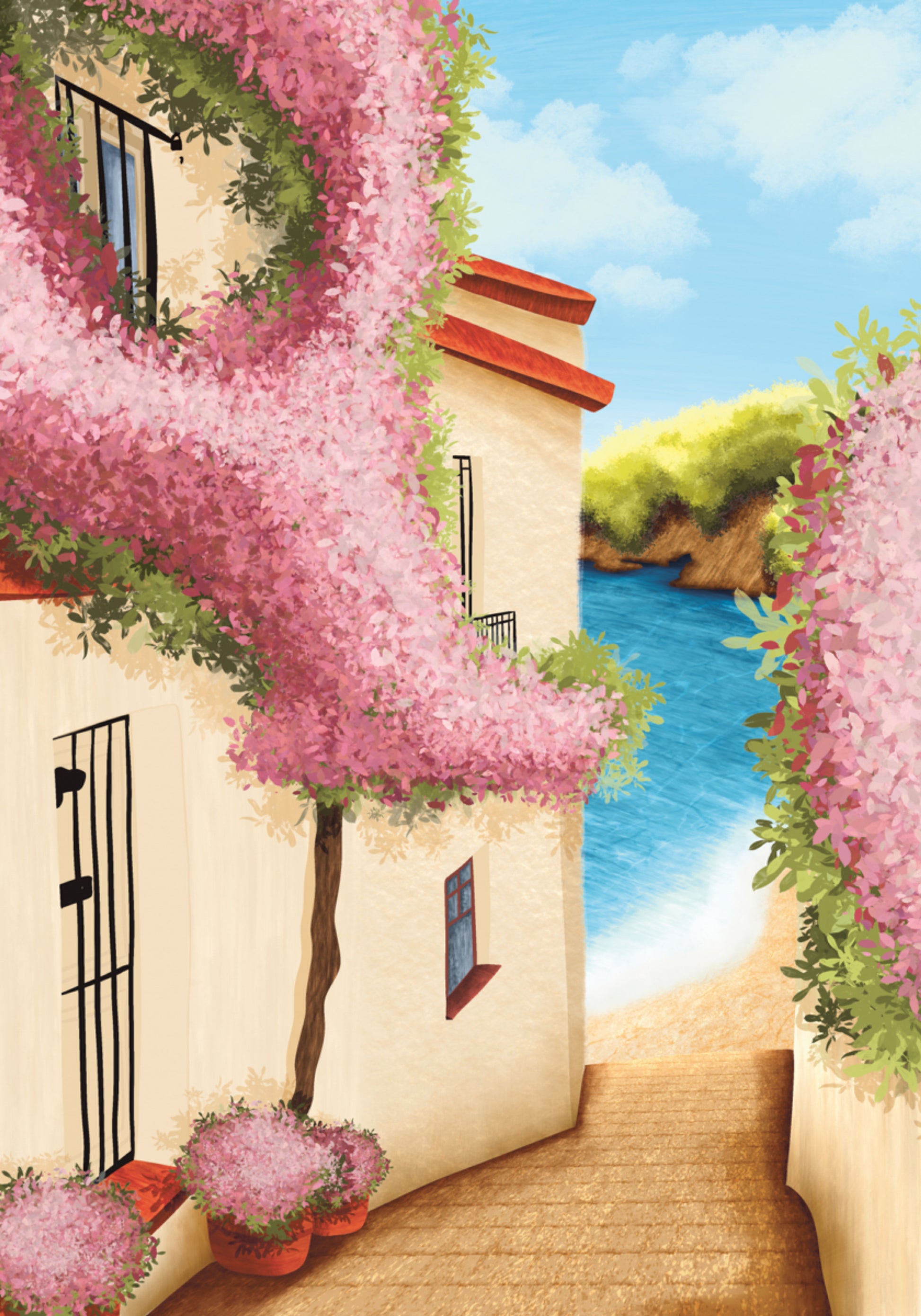 Sentiero dei fiori del Mediterraneo