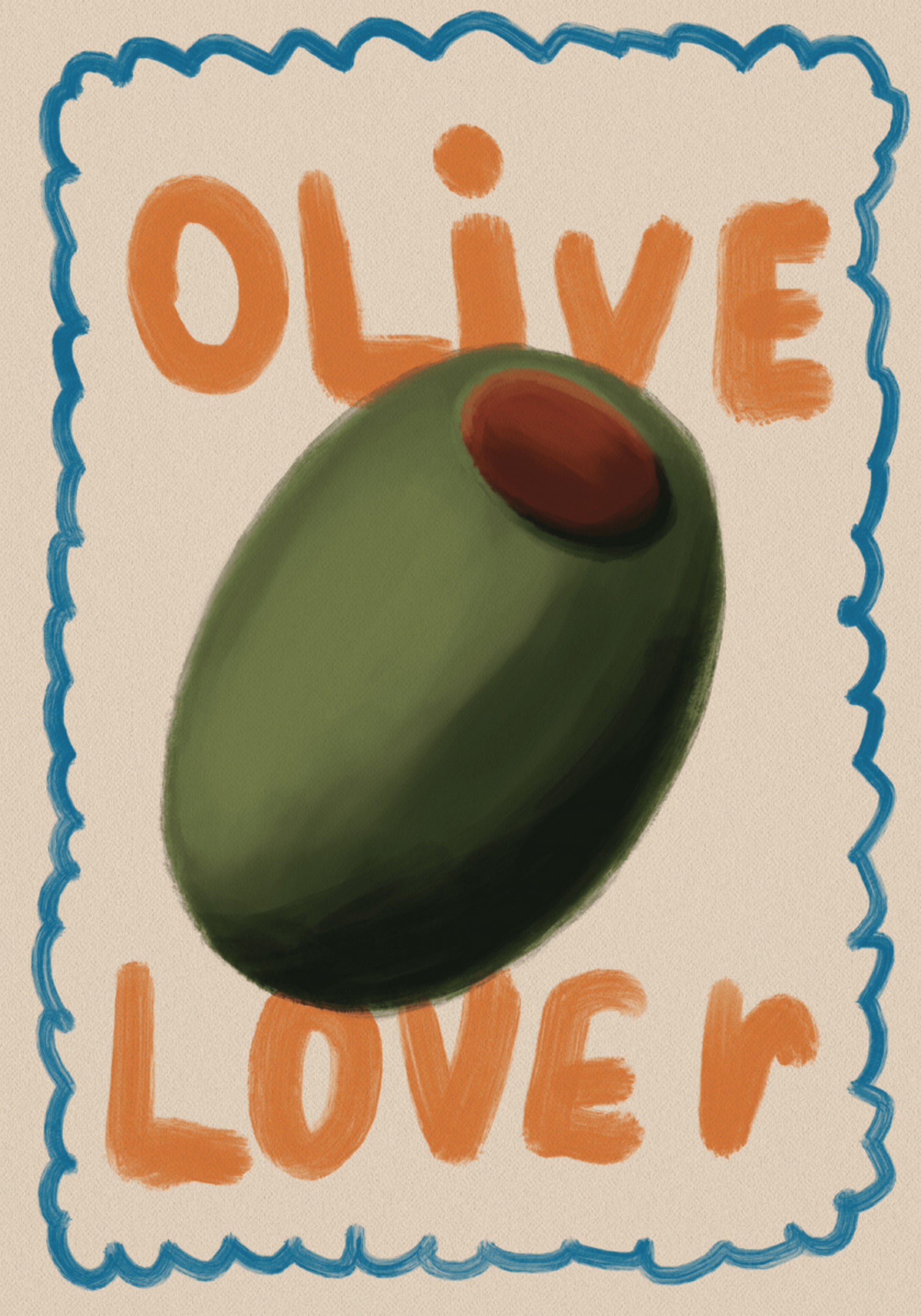 Amante dell'oliva verde