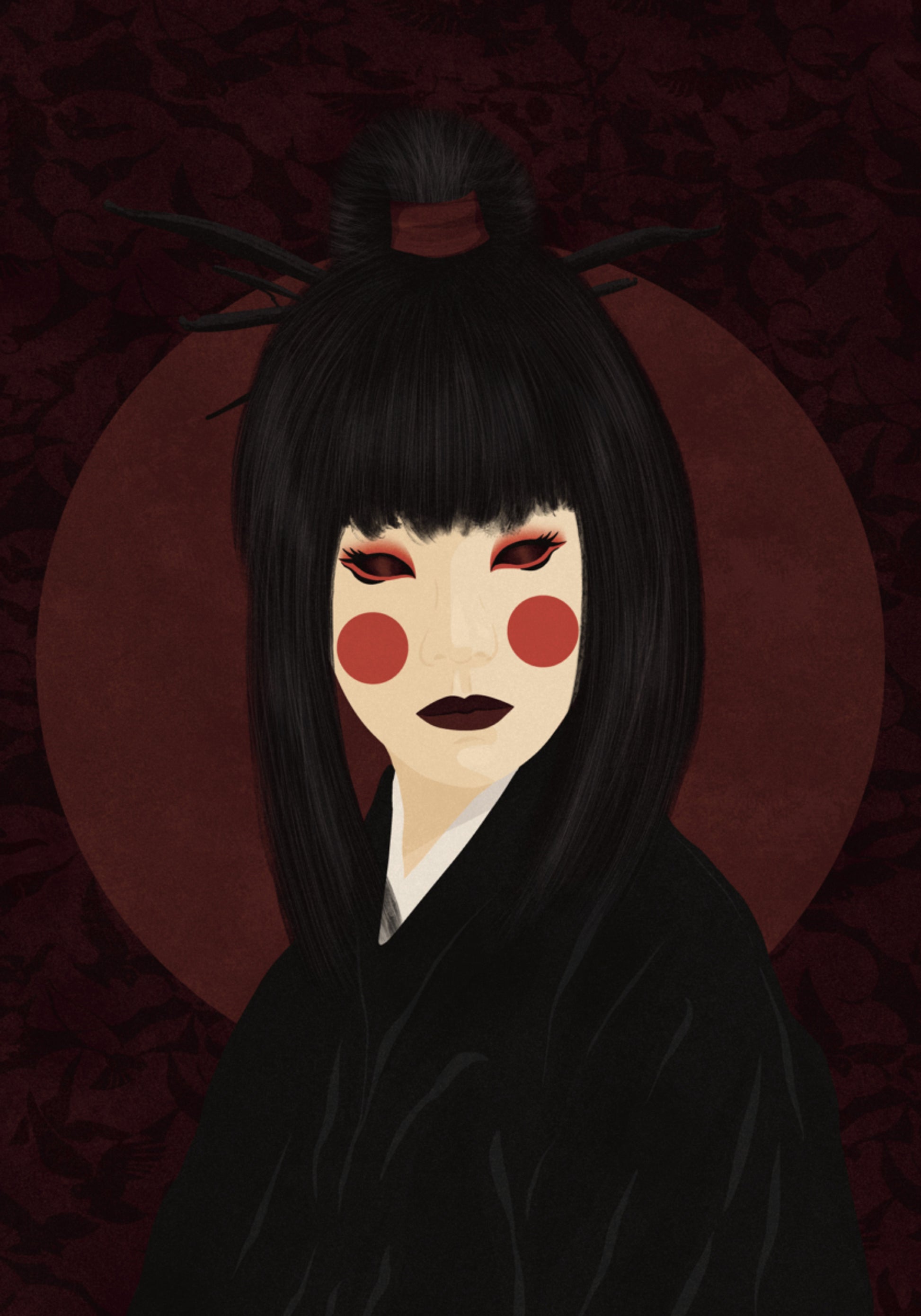 Ritratto drammatico della geisha