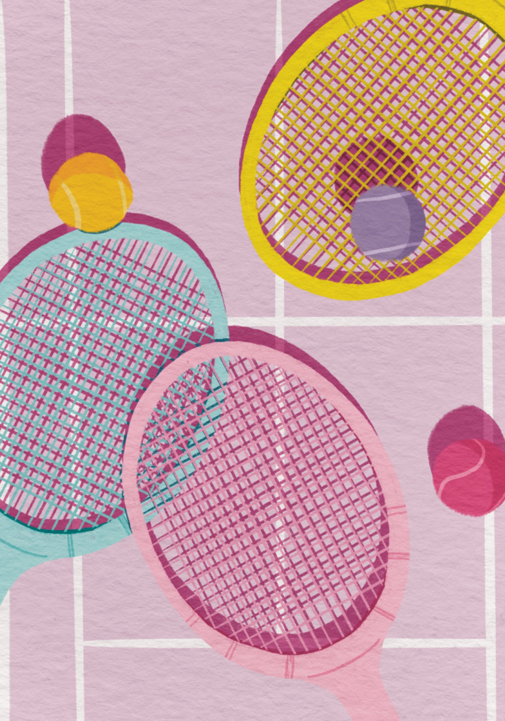 Racchette da tennis giocose