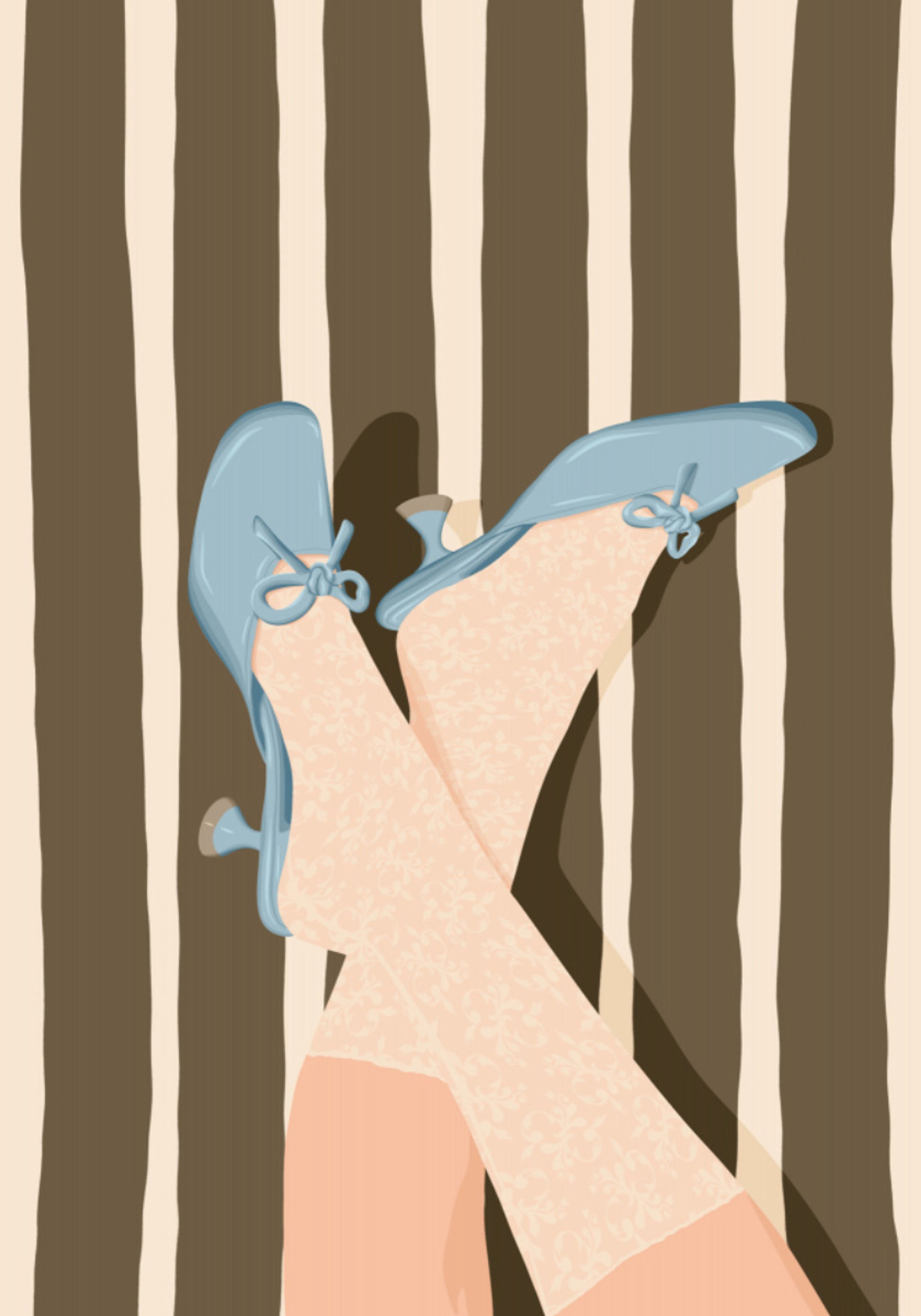 Tacchi blu stravaganti