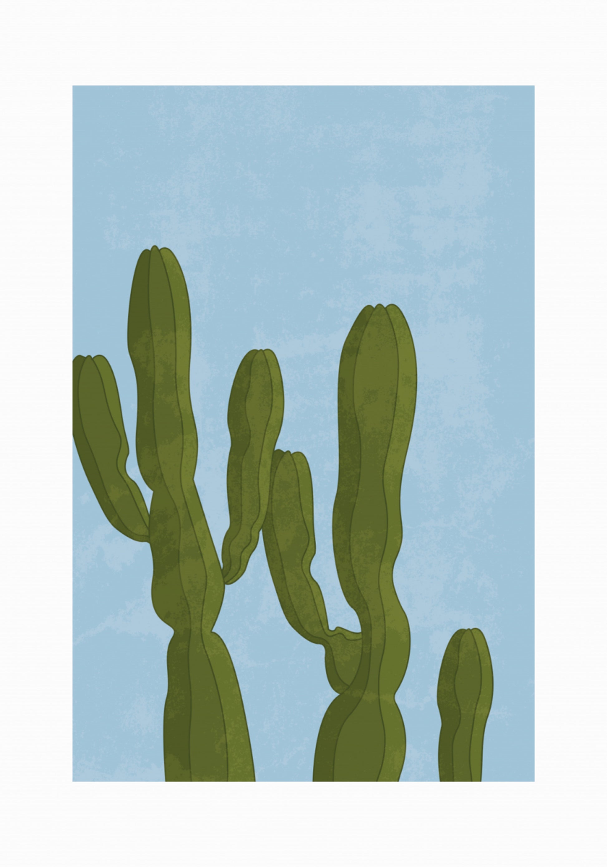 Torreggianti cactus del deserto