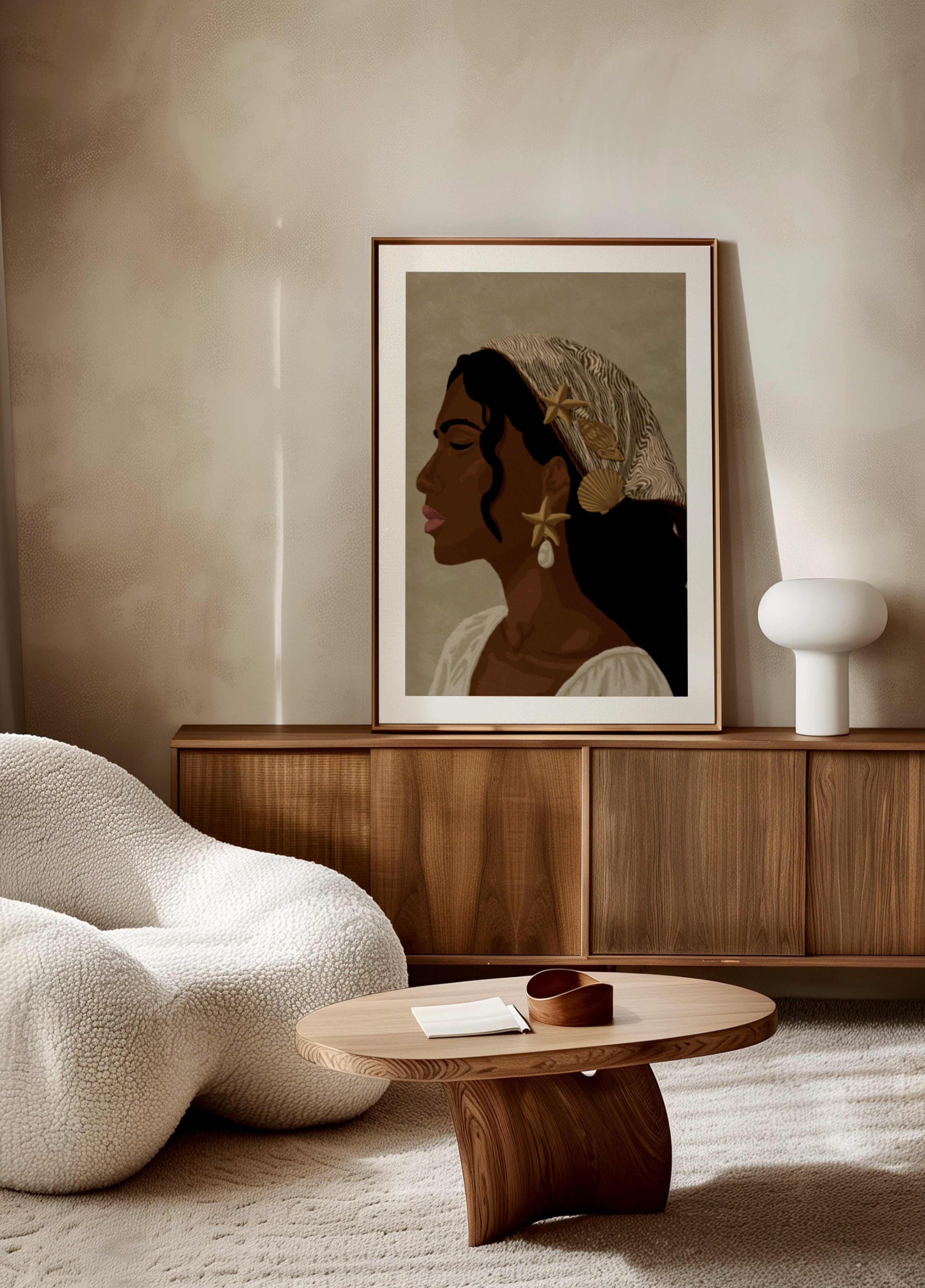 Elegante serenità dell'oceano