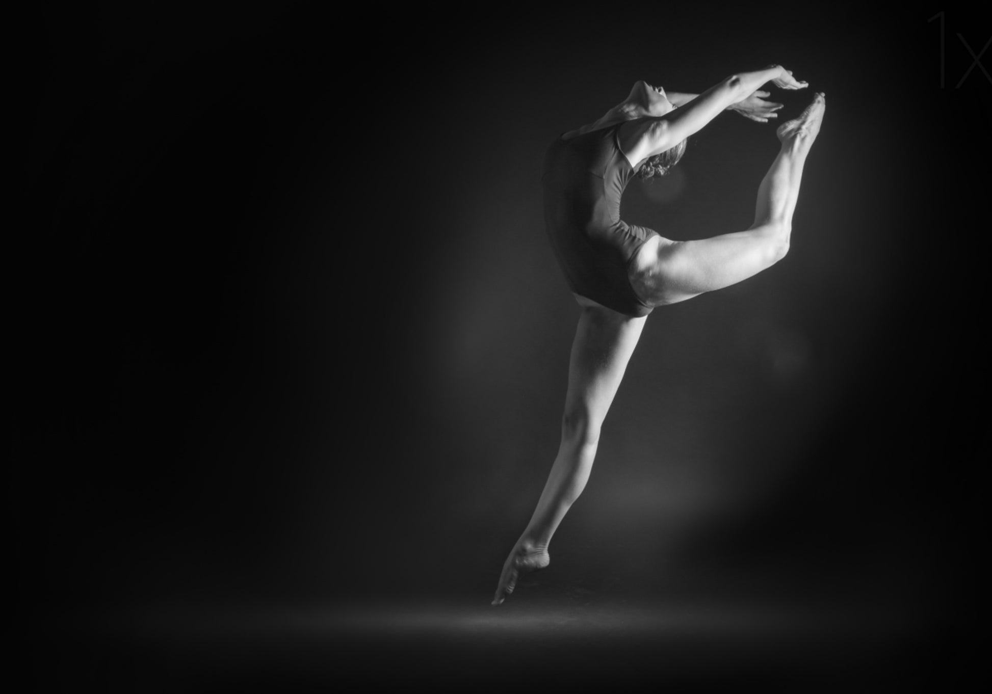 Posa di balletto aggraziata