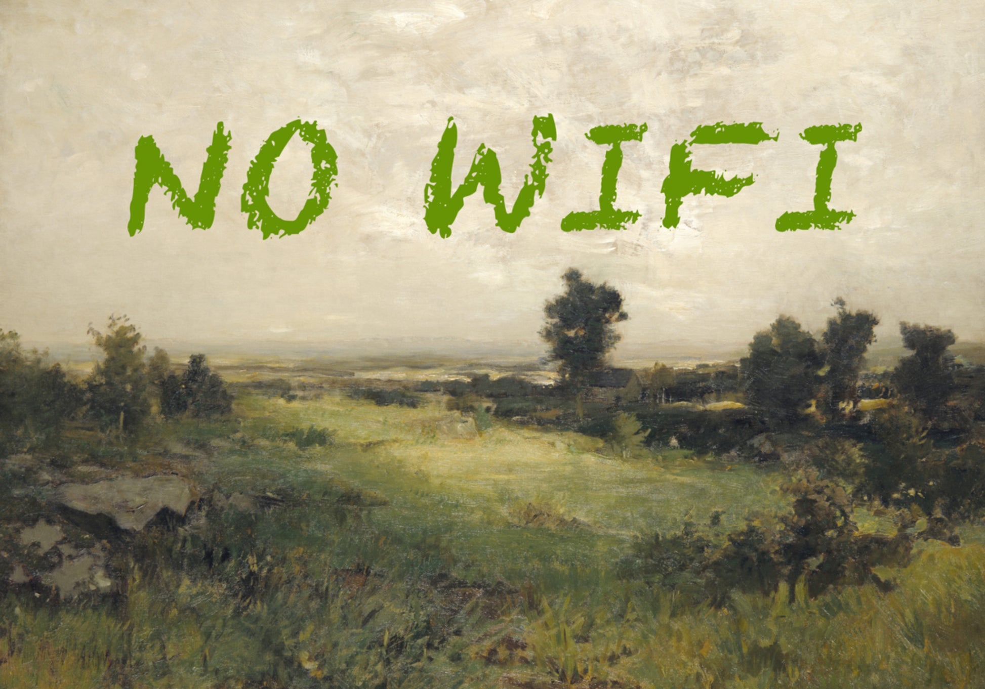 Paesaggio classico senza Wifi