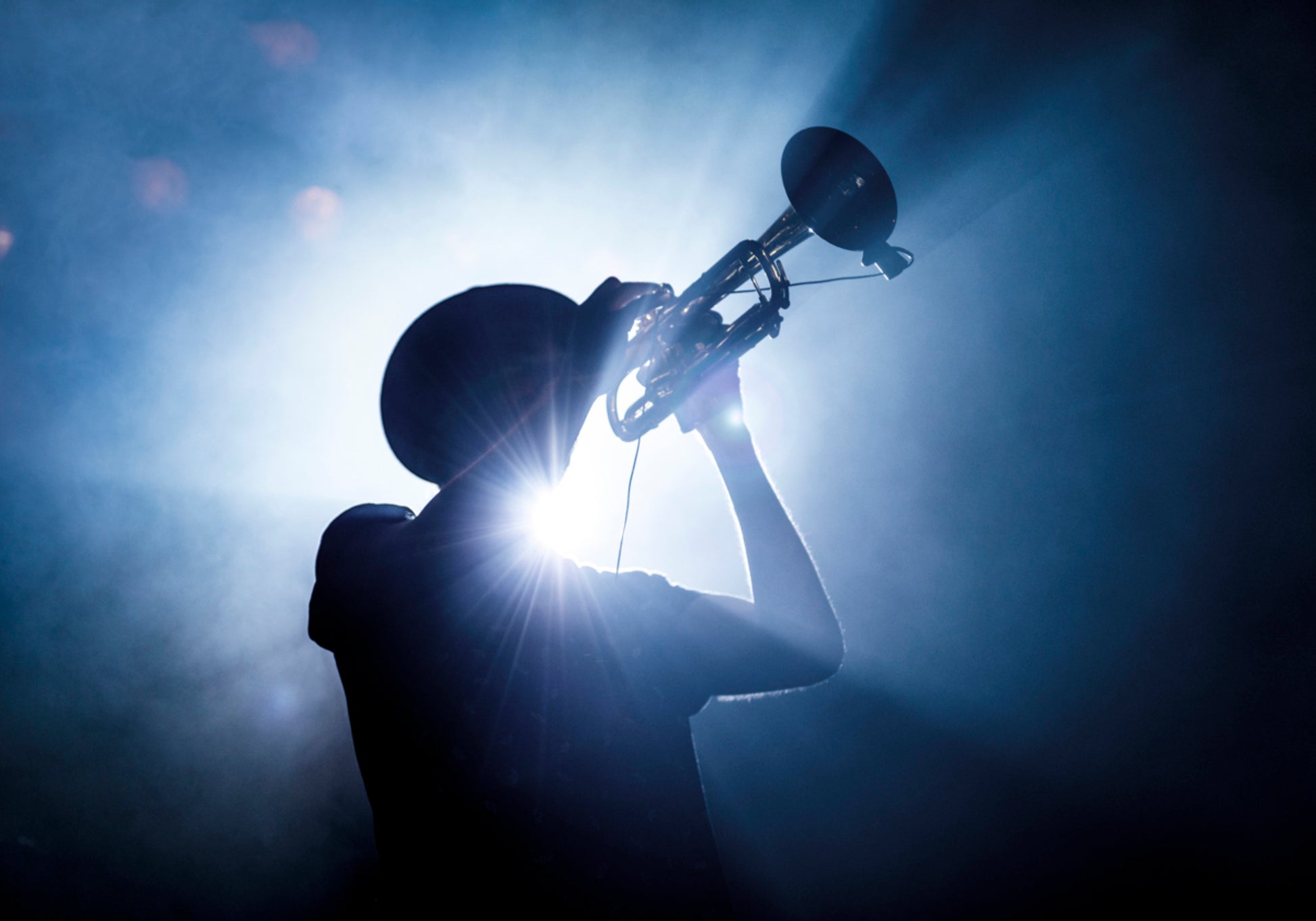 Esibizione di tromba jazz